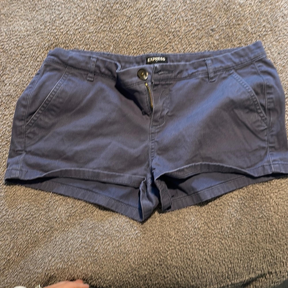 Blue shorts